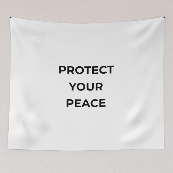 Item preview, Protect your peace! designed and sold by Mikidesign1988.