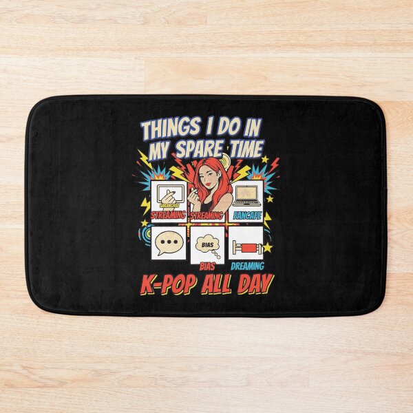 Item preview, Things I Do In My Spare Time K-Pop All Day Korean designed and sold by LuminOrb.
