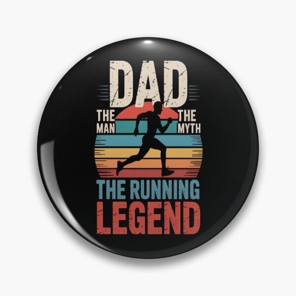 Item preview, Running Dad The Man The Myth The Legend Runner designed and sold by mandiana.
