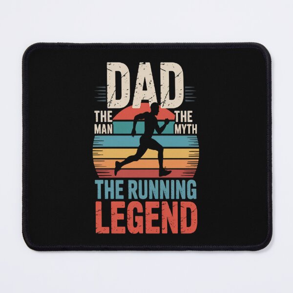 Item preview, Running Dad The Man The Myth The Legend Runner designed and sold by mandiana.