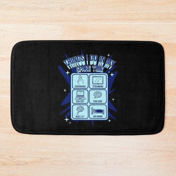 Item preview, Things I Do In My Spare Time Kpop Saranghae designed and sold by LuminOrb.