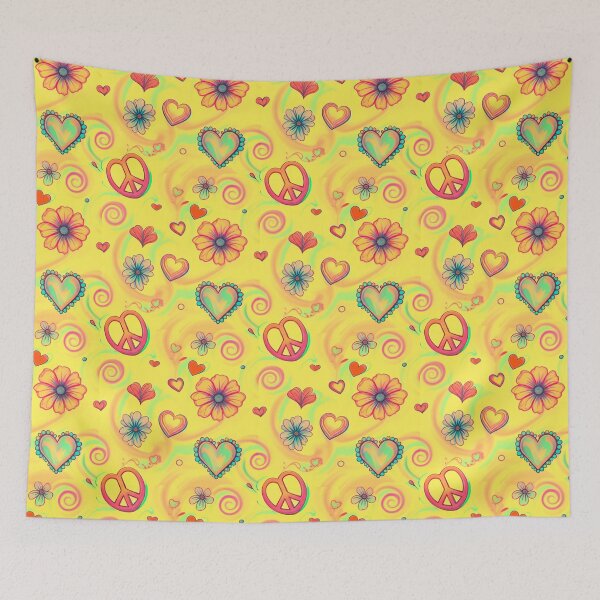 Item preview, Flowerpower Love designed and sold by Dawne's Designs.