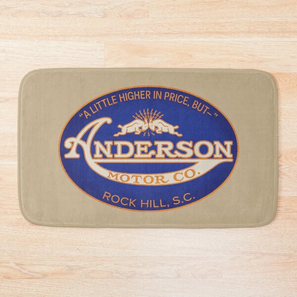 Item preview, Anderson Motors vintage car logo designed and sold by Hahnel Studio.