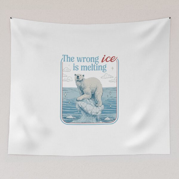 Item preview, The wrong ICE is Melting designed and sold by HeatherCWolf.
