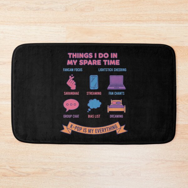 Item preview, Things I Do In My Spare Time K-Pop designed and sold by LuminOrb.