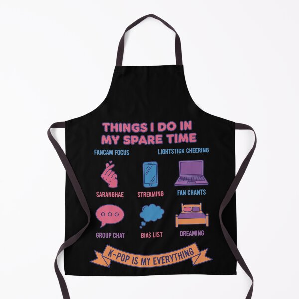 Item preview, Things I Do In My Spare Time K-Pop designed and sold by LuminOrb.
