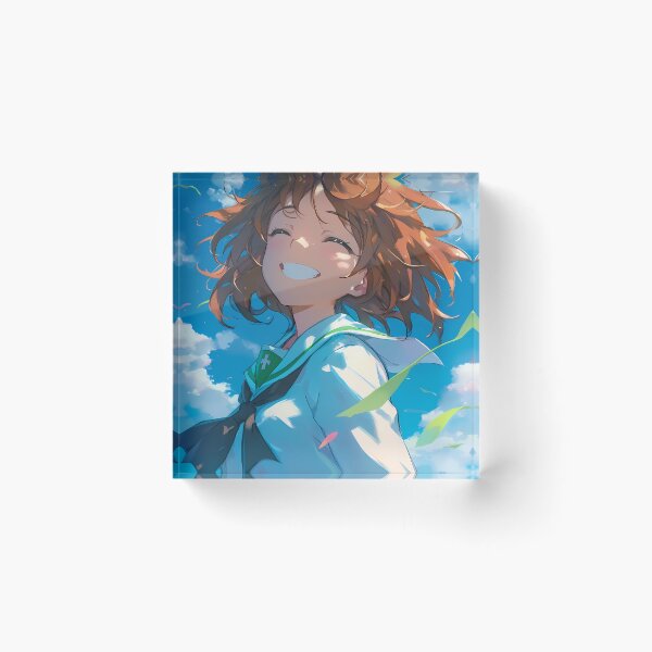 Item preview, Nishizumi Miho Girls Und Panzer Bright Sky Smile designed and sold by Tokyonomad.