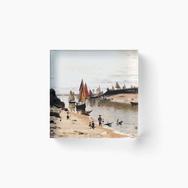 Item preview, Trouville Breakwater - The Dynamic Coast designed and sold by artdesignsnow.