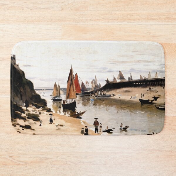 Item preview, Trouville Breakwater - The Dynamic Coast designed and sold by artdesignsnow.