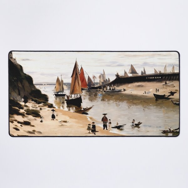 Item preview, Trouville Breakwater - The Dynamic Coast designed and sold by artdesignsnow.