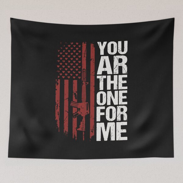 Item preview, You AR The One For Me Funny Gun Valentine designed and sold by AdyKurniawan.