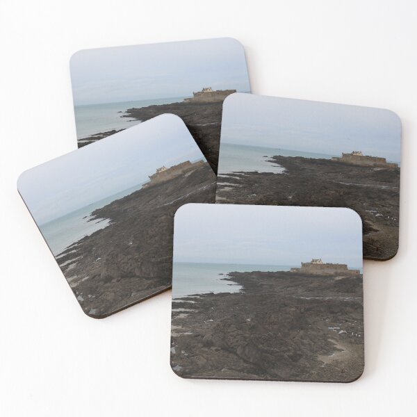 Item preview, Petit Bé at Low Tide – Saint-Malo, Brittany designed and sold by Open Road Gallery .