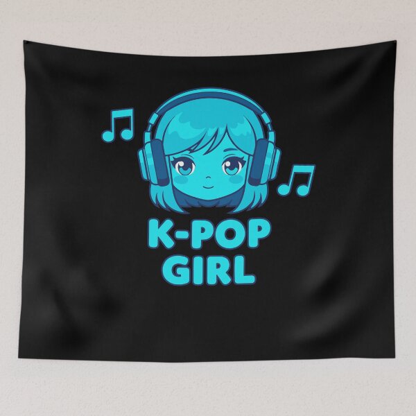 Item preview, K-Pop GIRL Kpop Korean Music Cute Anime Korea designed and sold by LuminOrb.