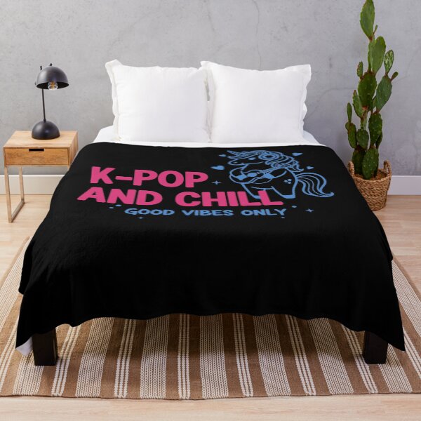 Item preview, K-POP AND CHILL GOOD VIBES ONLY Kpop Music designed and sold by LuminOrb.
