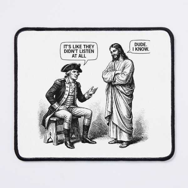 Item preview, Washington Jesus They Didnt Listen Funny Satire designed and sold by AdyKurniawan.