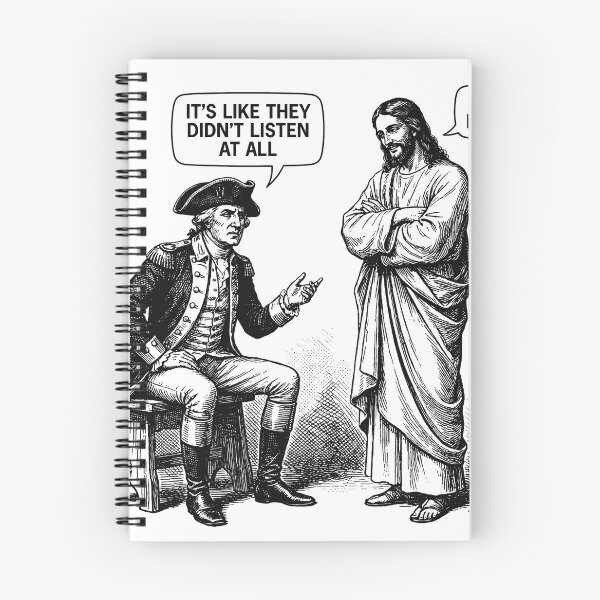 Item preview, Washington Jesus They Didnt Listen Funny Satire designed and sold by AdyKurniawan.