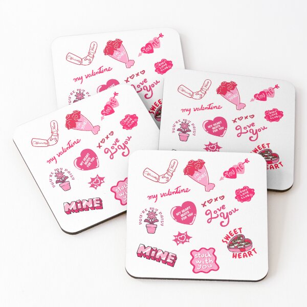 Item preview, Valentines Day Sweet Messages Pink Aesthetic  designed and sold by jepchan.