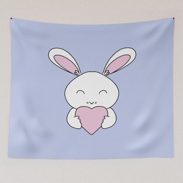 Item preview, Cute White Rabbit designed and sold by HugSomeNettles.