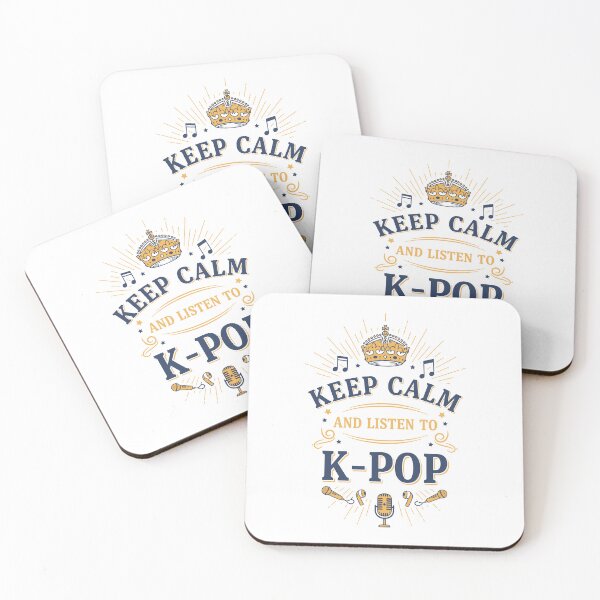 Item preview, Keep Calm And Listen To K-Pop Korean Music designed and sold by LuminOrb.