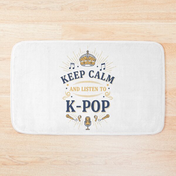 Item preview, Keep Calm And Listen To K-Pop Korean Music designed and sold by LuminOrb.