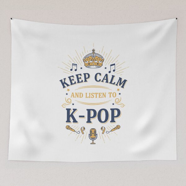 Item preview, Keep Calm And Listen To K-Pop Korean Music designed and sold by LuminOrb.