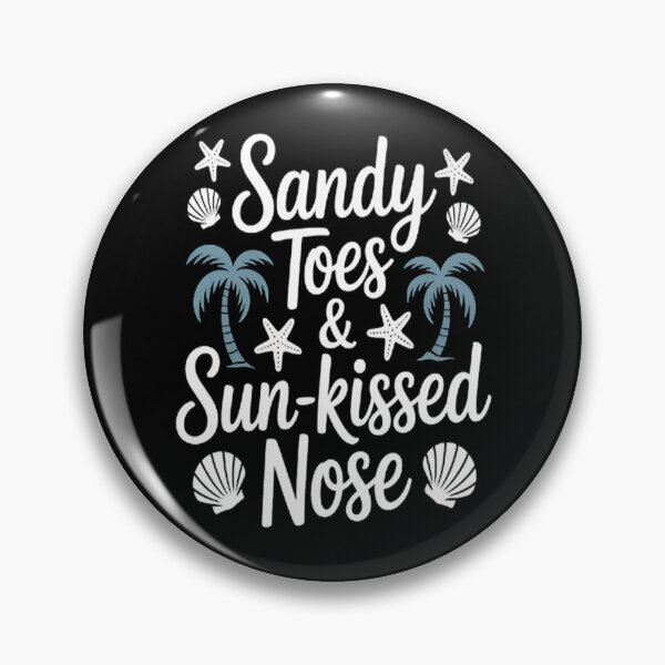 Item preview, Sandy Toes Sun-Kissed Nose Summer Beach designed and sold by mandiana.