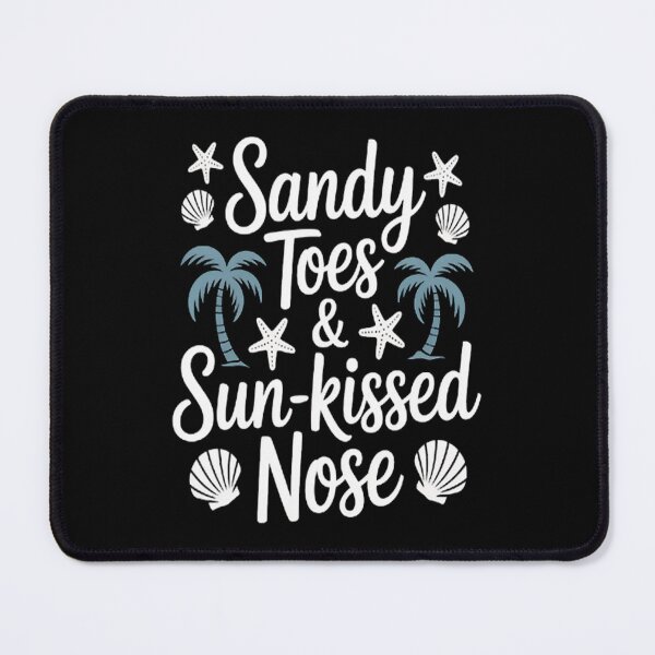 Item preview, Sandy Toes Sun-Kissed Nose Summer Beach designed and sold by mandiana.