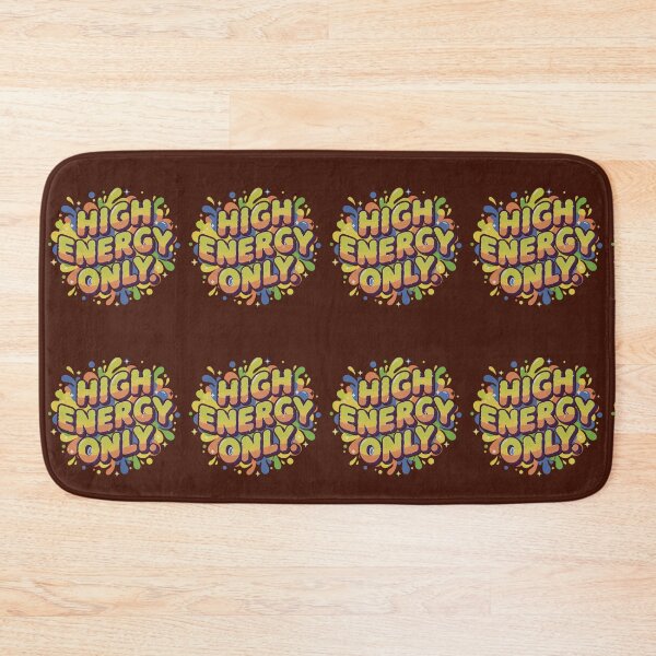 Item preview, High Energy Only - Retro 70s Dopamine Aesthetic Typography designed and sold by Artishal.