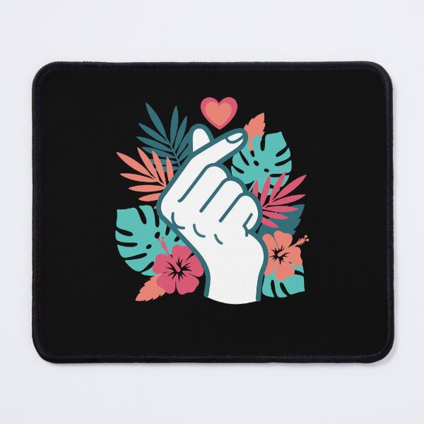 Item preview, Kpop Korean Music Cute Finger Heart Love Korea designed and sold by LuminOrb.