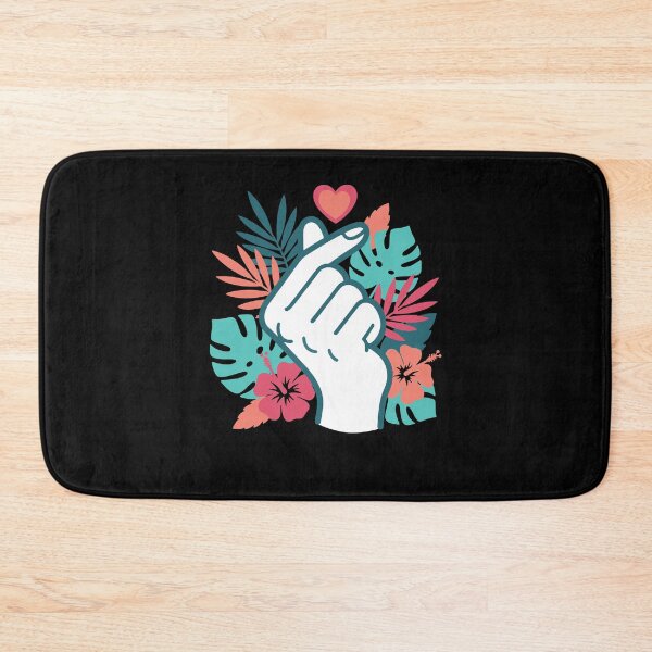 Item preview, Kpop Korean Music Cute Finger Heart Love Korea designed and sold by LuminOrb.