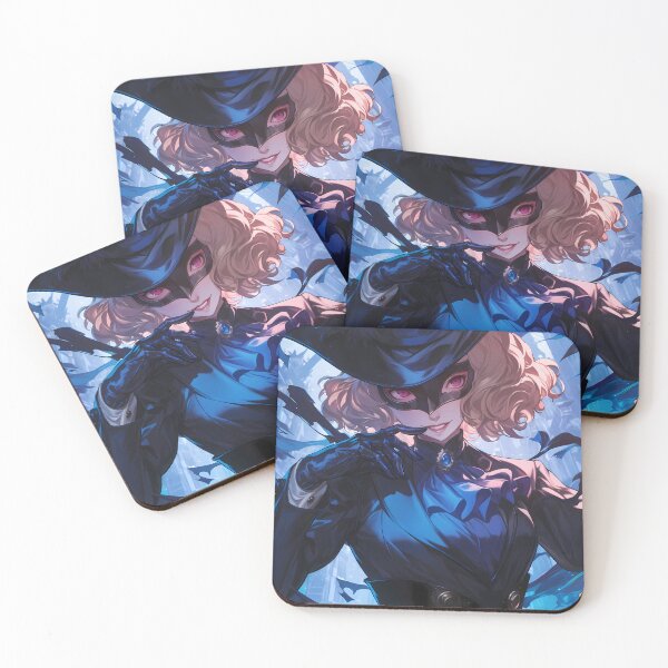 Item preview, Haru Okumura Persona 5 Masked Gothic Blue Elegance designed and sold by Tokyonomad.