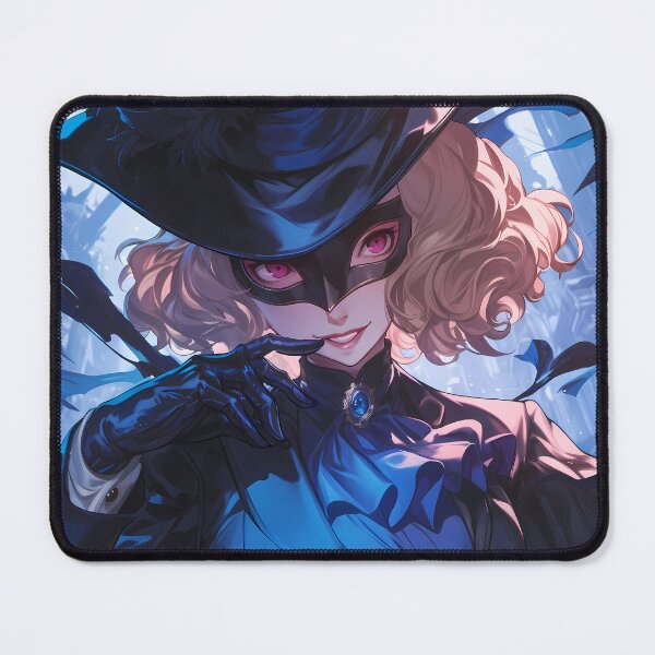 Item preview, Haru Okumura Persona 5 Masked Gothic Blue Elegance designed and sold by Tokyonomad.
