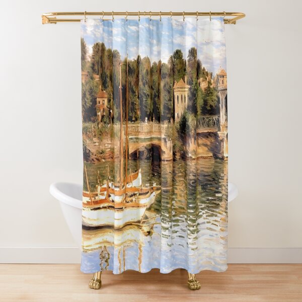 Item preview, Argenteuil Bridge - Tranquil Reflections designed and sold by artdesignsnow.