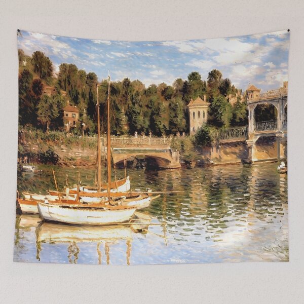 Item preview, Argenteuil Bridge - Tranquil Reflections designed and sold by artdesignsnow.