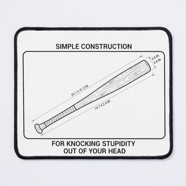 Item preview, Simple Construction - Stupidity Knocker designed and sold by mAXiBoOM.