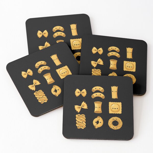 Item preview, Happy Pasta Kawaii Italian Food Smiles designed and sold by PopStars1993.