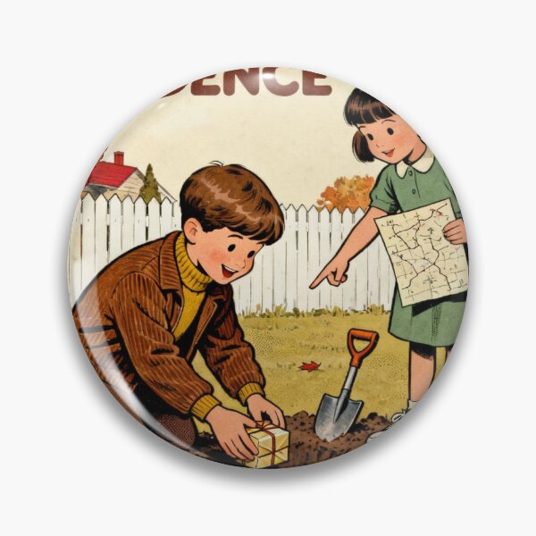 Item preview, Hiding the Evidence - Retro Dark Humor Art designed and sold by PictorialWhimsy.