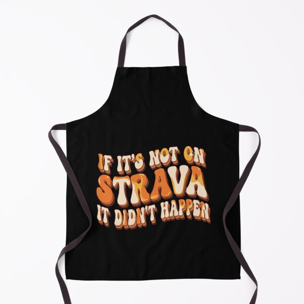 Item preview, Retro Groovy If It's Not On Strava It Didn't Happen designed and sold by PopStars1993.