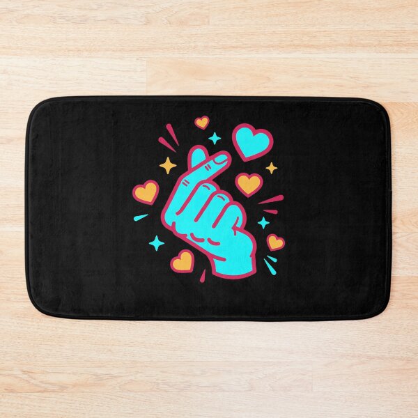 Item preview, Kpop Korean Finger Heart Cute Love Korea Music designed and sold by LuminOrb.