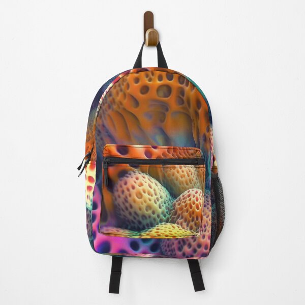 Item preview, Psychedelic Coral Reef - Vibrant Porous Abstract designed and sold by B-Russ-Stuff.