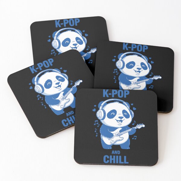Item preview, K-Pop And Chill Panda Korean Music Cute Anime designed and sold by LuminOrb.
