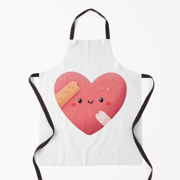 Item preview, Cute Kawaii Heart with Bandage – Wholesome Valentine Love designed and sold by AseriaSun.