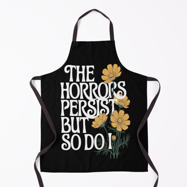 Item preview, The Horrors Persist But So Do I Strength Resilience designed and sold by HaiharryCartoon.