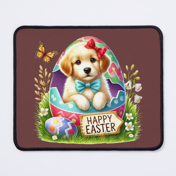 Item preview, Cute Easter Puppy in Egg – Adorable Spring Dog Illustration designed and sold by Dominik1994.