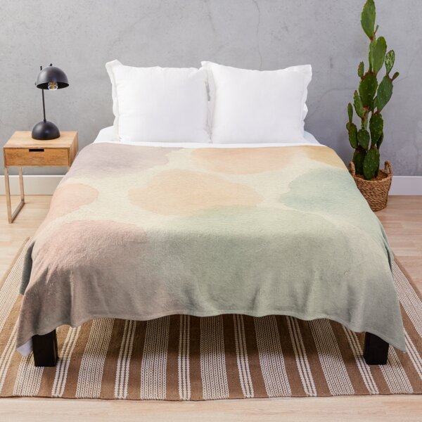 Item preview, Soft Pastel Watercolor Blobs – Minimal Abstract Pattern designed and sold by myforestfog.