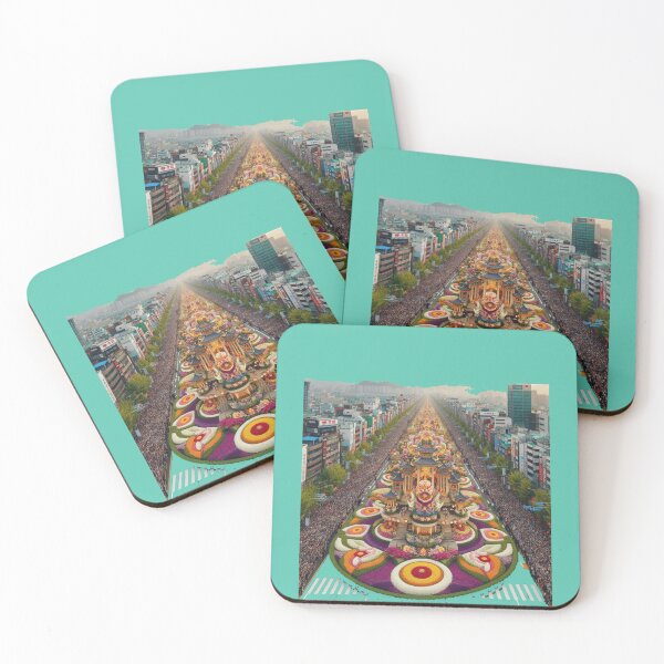Item preview, Grand Floral City Parade in South Korea – Realistic Festival Scene designed and sold by PaintMeWorld.