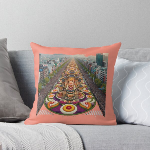Item preview, Grand Floral City Parade in South Korea – Realistic Festival Scene designed and sold by PaintMeWorld.