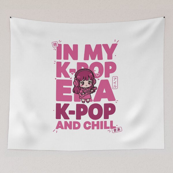 Item preview, In My K Pop Era K Pop And Chill Korean Music designed and sold by LuminOrb.