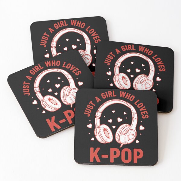 Item preview, Just A Girl Who Loves K-Pop Korean Music Love designed and sold by LuminOrb.