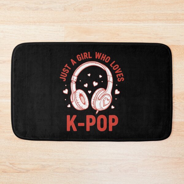 Item preview, Just A Girl Who Loves K-Pop Korean Music Love designed and sold by LuminOrb.